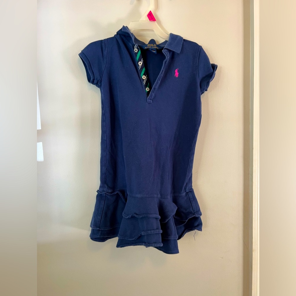 Ralph Lauren Cotton Ruffle Dress
